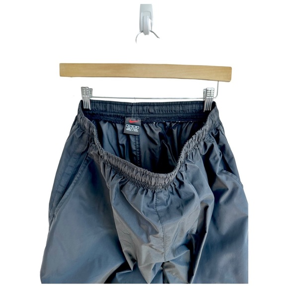 Nike Nylon Shell Pants Zip Vent at Ankles Gathered Drawstring Waist Size XL - Picture 2 of 11